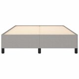  Okvir za krevet bez madraca svjetlosivi 140 x 190 cm od tkanine | Eponuda.com