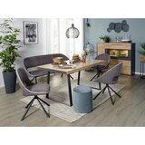 Mömax stol lobito, vintage siva | Shoptok.si