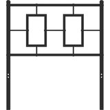  Metalno uzglavlje crno 80 cm | shoptok.hr