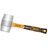 Ingco gumeni čekić HRUH8916, 450 g, beli Cene
