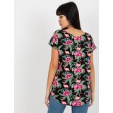 Sublevel Blouse-D73771R10978P-black-green | Shoptok.si