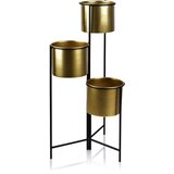 Mondex Stojalo za rože Swen Gold V80X19,5 cm, V60X19,5 cm, V40X19,5 cm, (21244560) Cene