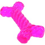 Flamingo igračka za pse kost 14cm, roze Cene