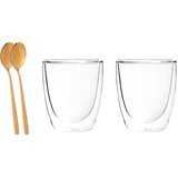 Altom design Termalne Čaše i Žličice za Kavu i Čaj Andrea 300 ml - Set | shoptok.hr