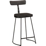 vidaXL barski stolci 2 kom crni 49x43x88 cm masivnog drva manga | shoptok.hr