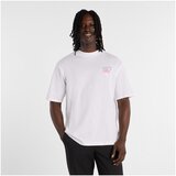 New Balance Majice s kratkimi rokavi Classic tri-logo heat map t-shirt Bela Cene