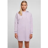 UC Ladies Women's Organic Oversized Terry Lilac Hooded Terry Dress