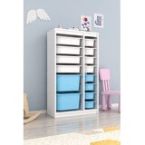 Hanah home višenamenska polica montana xs 2D4N8U white blue Cene