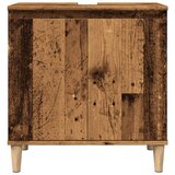 vidaXL Omarica za umivalnik starinski les 58x33x60 cm inženirski les | Shoptok.si