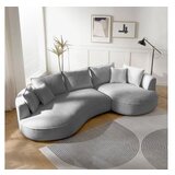 Atelier Del Sofa ugaona garnitura venedik right grey | Eponuda.com