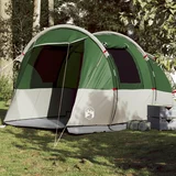  Tunelski šator za kampiranje za 4 osobe zeleni vodootporni
