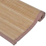  6 podmetača od bambusa 30 x 45 cm smeđi | Eponuda.com
