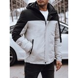 DStreet Kurtka męska przejściowa z kapturem szara | shoptok.hr