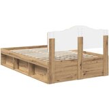  Okvir za krevet Umjetnička hrastovina 120 x 190 cm | shoptok.hr