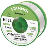 Stannol HF34 1\,6% 1\,0MM FLOWTIN TC CD 250G spajkalna žica\, neosvinčena tuljava\, neosvinčeni Sn99\,3Cu0\,7 ORM0 250 g 1 mm, (20395538) | Shoptok.si