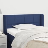 vidaXL Uzglavlje s ušima plavi 103x16x78/88 cm od tkanine Cijene