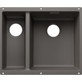 Blanco sudoper SUBLINE 340/160-U SILGRANIT GLAVNI BAZEN DESNO, bez InFino pribora - VULKAN SIVA | shoptok.hr