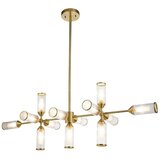  Endon 106259 - Luster na štapu TOUR 13xG9/3W/230V mesing | Eponuda.com