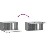 TV ormar za zid Siva sonoma 59,5 x 31 x 30 cm Konstruirano drvo | shoptok.hr