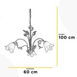  ONLI - Luster na lancu BOTTON DORO 3xE14/6W/230V | Eponuda.com