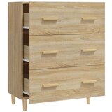  Komoda boja hrasta sonome 70x34x90 cm od konstruiranog drva | shoptok.hr