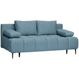 MID.YOU ZOFA S POSTELJNO FUNKCIJO, modra tekstil | Shoptok.si