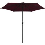  Vrtni suncobran s aluminijskim stupom 270 x 246 cm bordo | Eponuda.ba