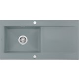 Deante sabor zcb 3113 sudopera, 1 korito, 18cm, keramička, siva | ePonuda.com
