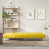  Kauč na razvlačenje od tkanine svjetložuti | shoptok.hr