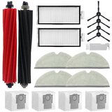 INORCO zdruljiv Roborock Q5 Pro+/q8 Max+ (plus) Sesalnik Glavna stranska krtaa Hepa Filter Mop Krpa Vreke za prah Nadomestni deli+(bbcs, (21982216) Cene