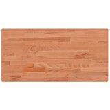 Stolna Mizna plošča 100x50x1,5 cm pravokotna trdna bukovina, (20979887) | Shoptok.si