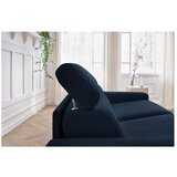 Bobochic Paris Temno modra raztegljiva kotna sedežna garnitura Monaco – | Shoptok.si