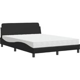 Krevet s madracem Dover crni 120 x 200 cm od umjetne kože | Eponuda.com