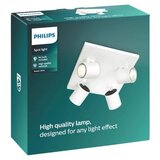 Philips LED RGBW prigušiva ugradna spot svetiljka RUNNER 4xGU10/6,5W/230V bela | Eponuda.com