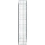  Obokana gabonska košara 150x50x220/240 cm pocinkano železo | Shoptok.si