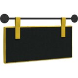  Držeće uzglavlje Zidne Žuta 90 x 55 x 7 cm Baršun - Žuta 80 cm bez LED | shoptok.hr