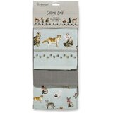 Cooksmart ® Komplet 3 kuhinjskih krp Curious Cats Cene