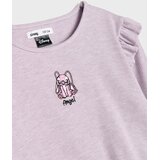 Sinsay Rebrasti komplet: bluza s volanima i hlače Stitch | shoptok.hr