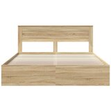  Konstrukcija postelje Sonoma 180 x 200 cm Masivno borovo les, (5000103902) | Shoptok.si