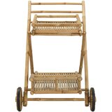  Kolač s čajem na kotačima Prirodna 79 x 67.5 x 84 cm Bambus | shoptok.hr