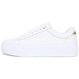 Tommy Hilfiger Nizke superge zlata / bela | Shoptok.si
