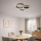 Solea 19 plafonska svetiljka 30W 3000/4000/6000K crna | Eponuda.com