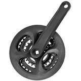 Srednji pogon mtb 28/38/48tx170 mm (karbon) crni ( 250210 )