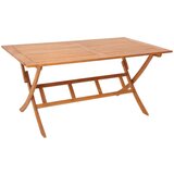 Gardenson Vrtna Zložljiva Miza Rebel, 160x73x90cm, Masivno | Shoptok.si