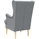  Fotelja Svijetlo siva tkanina | shoptok.hr