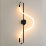 Toolight APP857-W Duga crna LED zidna svjetiljka | shoptok.hr