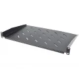 polica fiksna 250mm rack 19/1U za sve tipove rek ormana spaja se na 2 šine sa 4 šrafa FS-25-1U