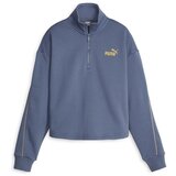 Puma Puloverji Ess+ Minimal Gold Modra Cene