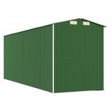  Vrtno spremište zeleno 192 x 523 x 223 cm od pocinčanog čelika | shoptok.hr