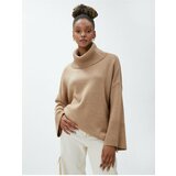 Koton Oversized Turtleneck Sweater Acrylic Cene